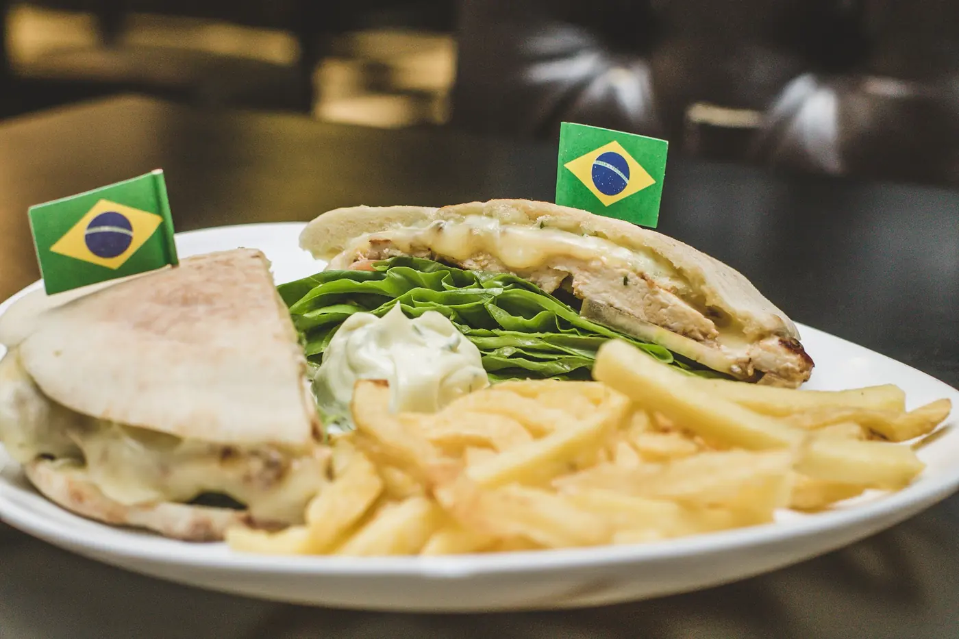 Beirute com fritas